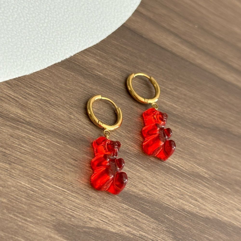 Gummy bear Earrings Q26 - Picture 4 of 5